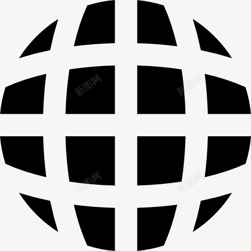 全球图标png_新图网 https://ixintu.com 世界 全球网格 土工格栅 地球仪 多媒体 接口 无线互联网 标志