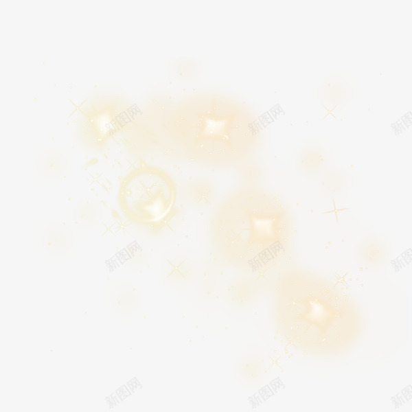 创意手绘粉色闪烁发光漂浮物png免抠素材_新图网 https://ixintu.com 发光 星光 漂浮物 装饰素材 闪烁