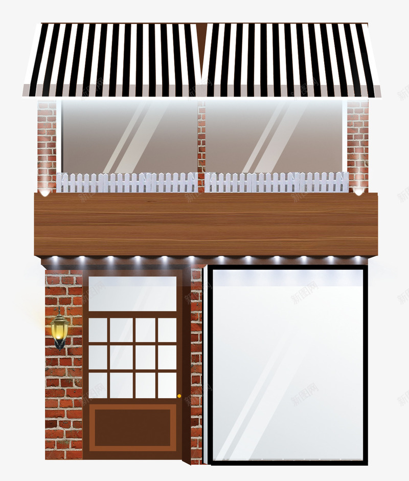 咖啡厅展示png免抠素材_新图网 https://ixintu.com 卡通 咖啡厅 展厅 欧式