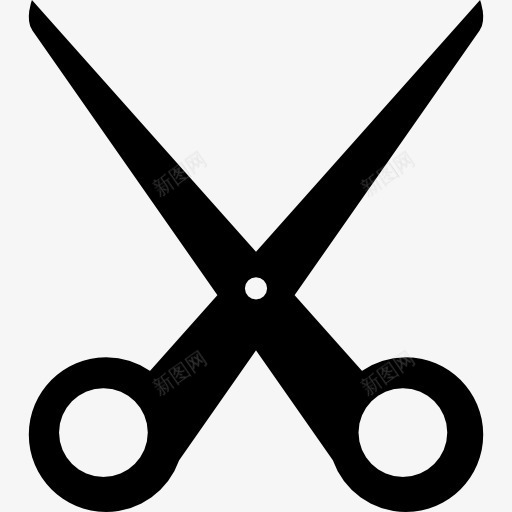 剪刀图标png_新图网 https://ixintu.com 切割 切割工具 办公用品 学校的材料 工艺品