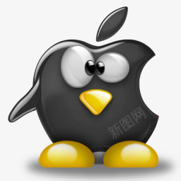 QQ企鹅桌面图标png_新图网 https://ixintu.com 