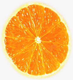半橙鲜榨果汁素材