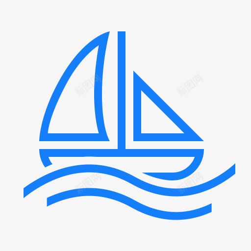 船帆船水hawconspng免抠素材_新图网 https://ixintu.com Boat sailing water 帆船 水 船