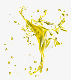 金黄色果汁创意果汁高清图片