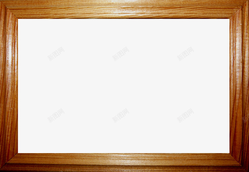 棕色木质相框png免抠素材_新图网 https://ixintu.com 棕色相框 相框 相框素材