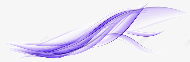 唯美紫色弧线png免抠素材_新图网 https://ixintu.com 交错线条 唯美弧线 密集线条 漂浮线条 紫色弧线 紫色线条