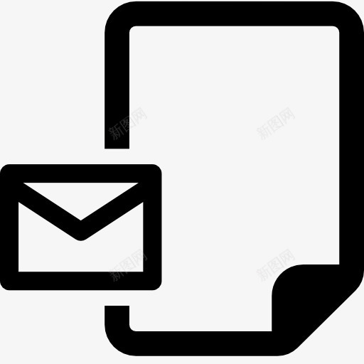 信封纸图标png_新图网 https://ixintu.com 信封 接口 文件 注 邮件