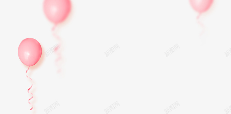 粉色模糊气球漂浮效果png免抠素材_新图网 https://ixintu.com 效果 模糊 气球 漂浮 粉色
