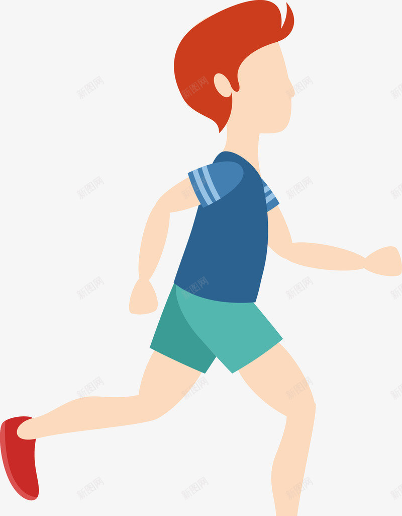 跑步锻炼的男人png免抠素材_新图网 https://ixintu.com 人 健身 健身图 卡通人 奔跑 女人 男人 矢量人 肌肉 运动 锻炼 锻炼的男人