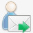 发送电子邮件用户替代邮件消息信图标图标