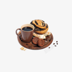 茶饮广告PNG甜点咖啡下午茶高清图片