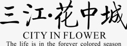 三江花中城三江花中城矢量图图标高清图片