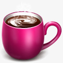 咖啡杯粉红色的coffeecupicons图标png_新图网 https://ixintu.com Coffee Pink cup 咖啡 杯 粉红色的
