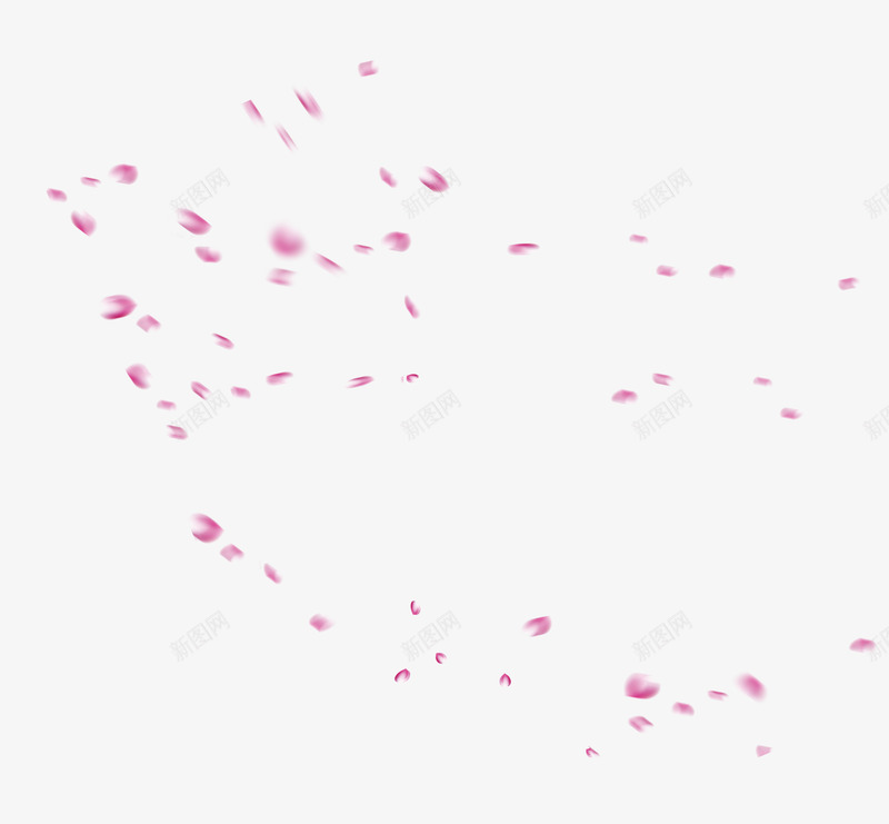 粉红色花瓣漂浮飞舞免费png免抠素材_新图网 https://ixintu.com 免费 漂浮 粉红色 花瓣 飞舞