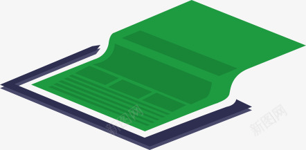 绿色的纸png免抠素材_新图网 https://ixintu.com 办公 复印文件 手绘纸张 打印文件 打印机 扫描仪器
