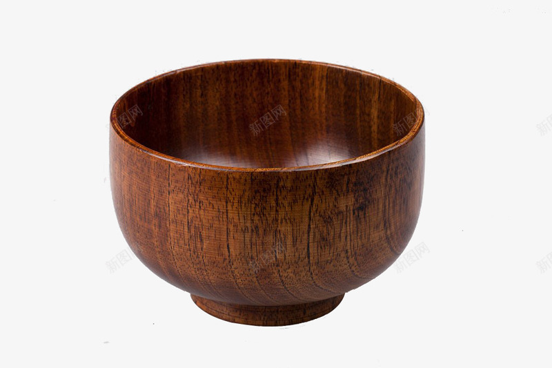 木碗png免抠素材_新图网 https://ixintu.com 圆碗 实物 平滑 木碗 木质 碗