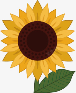 南瓜标签向日葵矢量图图标高清图片