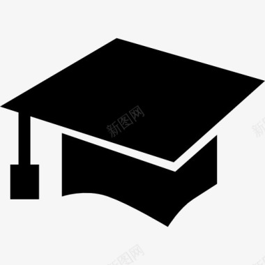 毕业的学生帽图标图标