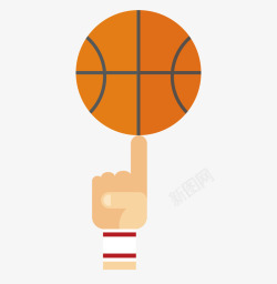 篮球小图标创意篮球类运动图标矢量图高清图片