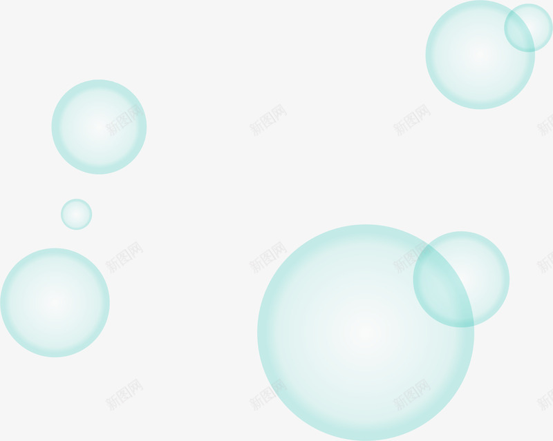蓝色气泡漂浮png免抠素材_新图网 https://ixintu.com AI 卡通 手绘 气泡 泡泡 漂浮 背景 蓝色