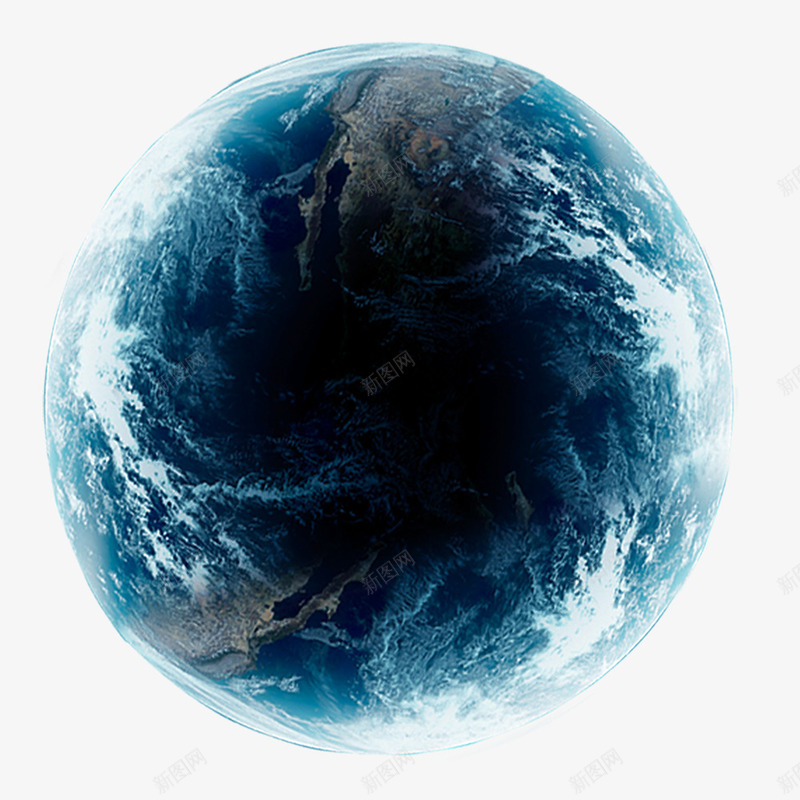 地球一小时地球海报psd免抠素材_新图网 https://ixintu.com 地球一小时 地球一小时地球海报 地球海报 环保 节约 蓝色地球 装饰