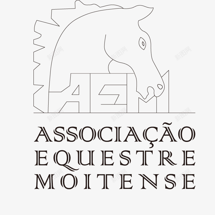 logo图标png_新图网 https://ixintu.com logo模板 logo设计 logo设计素材 图标 标志设计 马