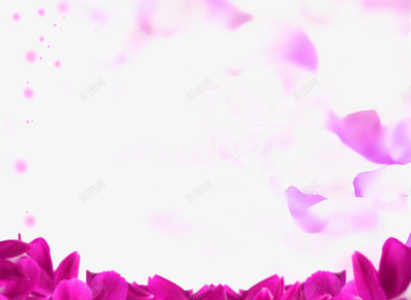 漂浮的花瓣png免抠素材_新图网 https://ixintu.com 底图 漂浮 粉色 装饰
