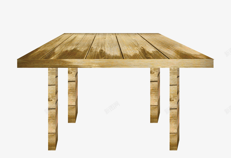 木质桌子png免抠素材_新图网 https://ixintu.com 家居 木料 木质 木质品 桌子