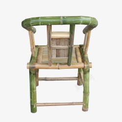 手工家具异形竹椅高清图片