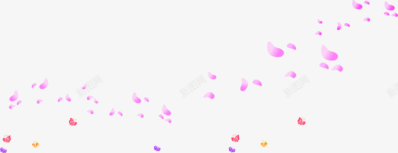 粉色卡通漂浮花瓣美景png免抠素材_新图网 https://ixintu.com 卡通 漂浮 粉色 美景 花瓣