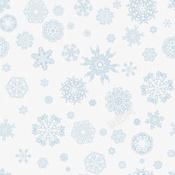 蓝色色调线条雪花蓝色雪花背景高清图片