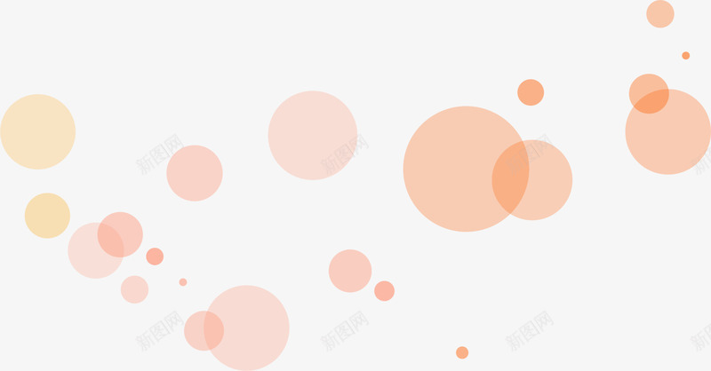 橙色简约圆圈png免抠素材_新图网 https://ixintu.com 圆圈 梦幻 橙色 泡泡 清新 漂浮 简约