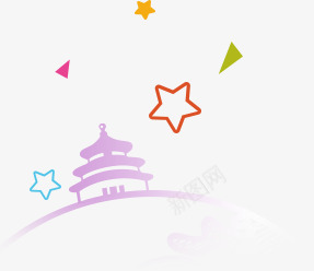 五角星卡通装饰漂浮png免抠素材_新图网 https://ixintu.com 五角星 卡通 漂浮 装饰