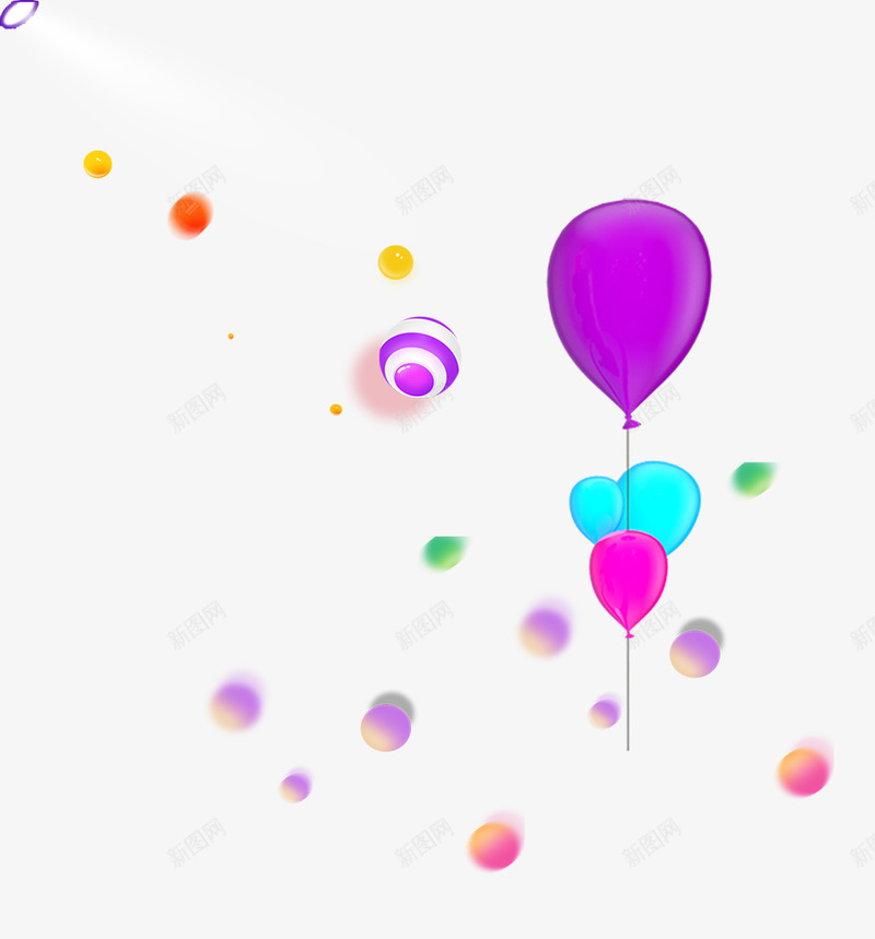 双十一电商漂浮装饰气球元素psd免抠素材_新图网 https://ixintu.com 1111 双11 双十一 气球 漂浮 漂浮装饰 装饰图案