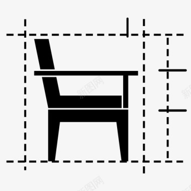 建筑椅子室内材料产品坐室内图标图标