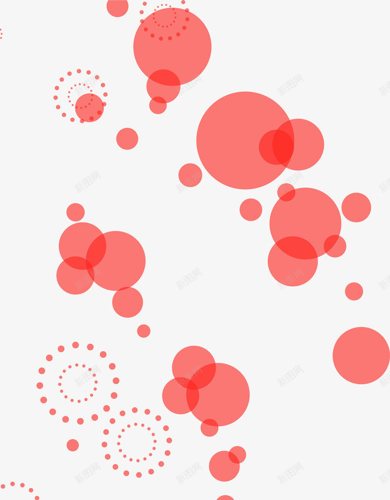 红色圆点漂浮矢量图ai免抠素材_新图网 https://ixintu.com AI 卡通 圆点 底纹 手绘 漂浮 潮流 红色 背景 矢量图