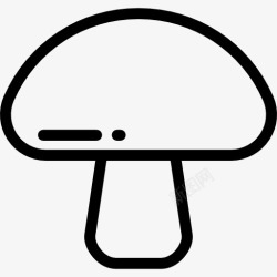 Muscaria蘑菇图标高清图片