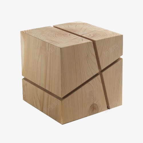 创意木质造型凳子png免抠素材_新图网 https://ixintu.com 凳子 家具 方凳 木质