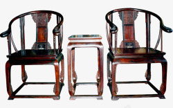 东南亚复古茶几家具城古椅子高清图片