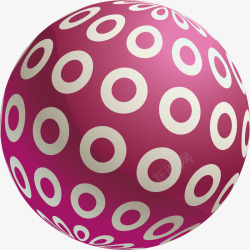 立体球面立体球活动透明立体球体图标高清图片