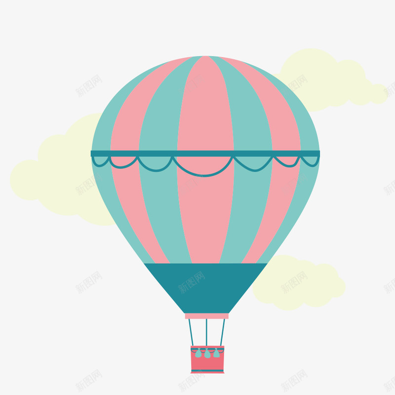 热气球png免抠素材_新图网 https://ixintu.com 云 卡通热气球 彩色热气球 手绘热气球 旅行 热气球漂浮物
