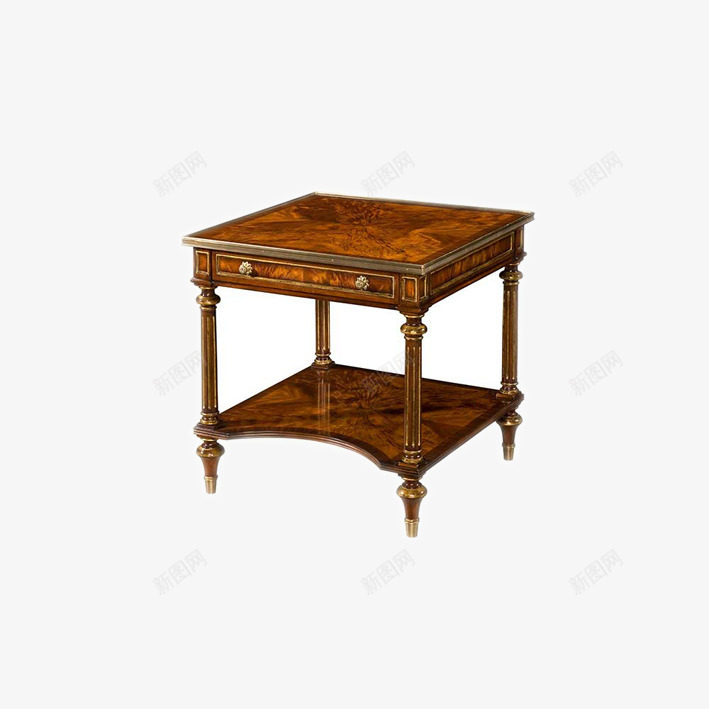 欧式木头png免抠素材_新图网 https://ixintu.com 古典复古 家具 木椅 桌子 欧式木台 沙发椅 软装
