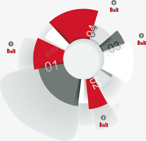 信息图形和图表的元素素图标png_新图网 https://ixintu.com 4 世界地图 信息图形 动感 图标 圆饼图 地球 数据 柱状图 设计元素