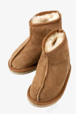 牛仔布保暖棉鞋PNG冬季保暖护脚棉鞋高清图片
