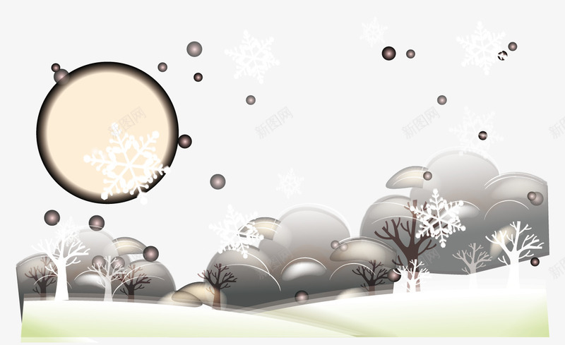 雪景冬天png免抠素材_新图网 https://ixintu.com 冬天 冬天雪景 大雪 矢量雪域 矢量雪域素材 雪域 雪域素材 雪景