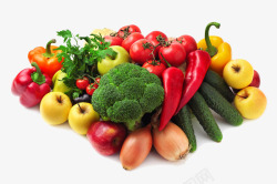 手绘食物3d图案精美蔬菜水果素材