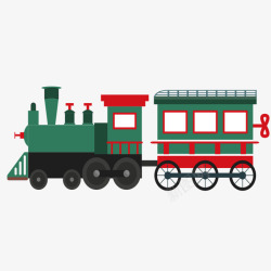 火车模型手绘小火车高清图片