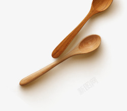 小勺木质勺子灵巧小勺素材