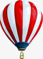 漂浮物热气球红色热气球高清图片