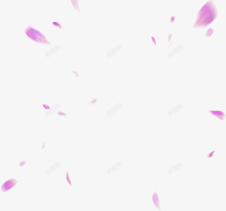 紫色简约花瓣漂浮png免抠素材_新图网 https://ixintu.com 免抠PNG 漂浮 漂浮素材 简约 紫色 花瓣